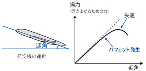 Transonic buffet of airplane picture01