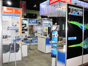 Picture 2 of JAXA booth at SC17