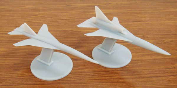 The model of SST made by 3d printer.