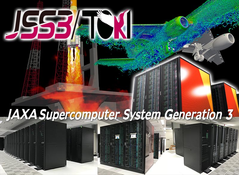 Image graphic of JSS3/TOKI: JAXA Supercomputer System Generation 3