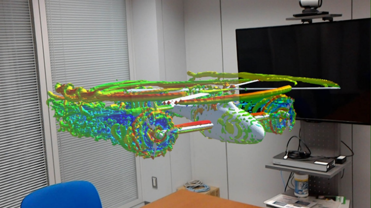 MR技術を使った3D立表示